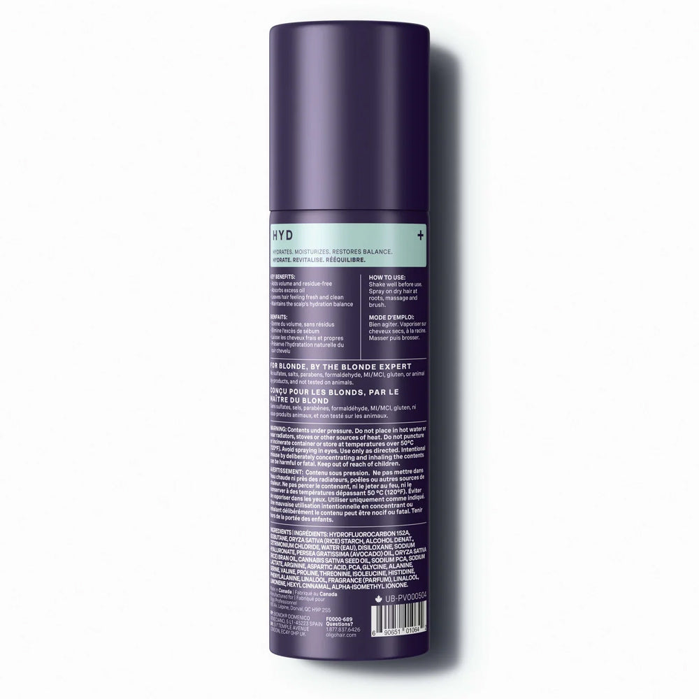 Blacklight Dry Shampoo 42 g - 1.5 oz. - Blonde Science Made in Canada