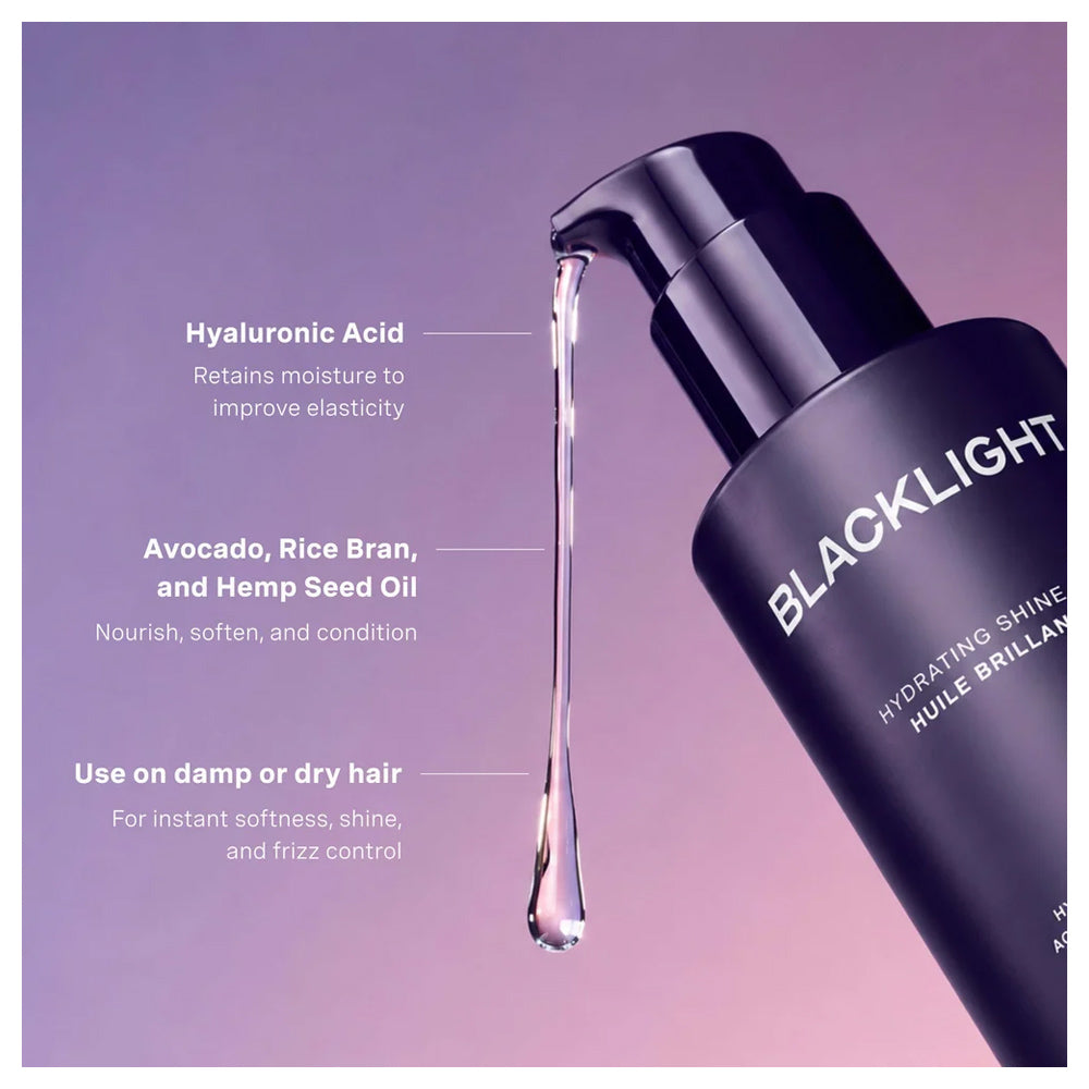 Blacklight Hydrating Shine Oil 100 mL - 3.38 oz. - Blonde Science Made in Canada