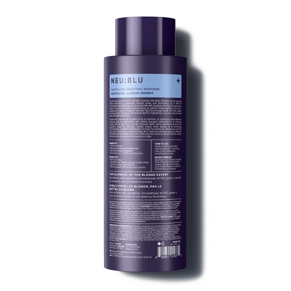 Blacklight Blue Shampoo 300 mL - 10.1 oz. - Blonde Science Made in Canada