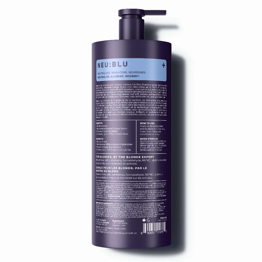 Blacklight Blue Shampoo 946 mL - 32 oz. - Blonde Science Made in Canada