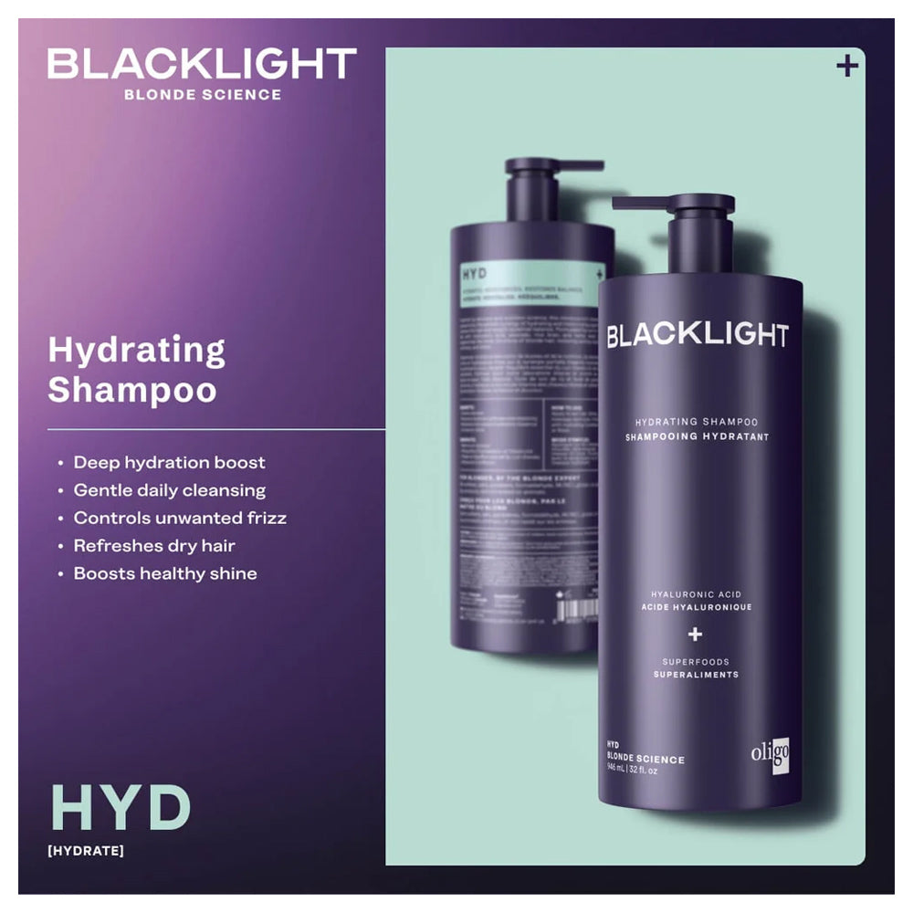 Blacklight Hydrating Shampoo 300 mL - 10.1 oz. - Blonde Science Made in Canada