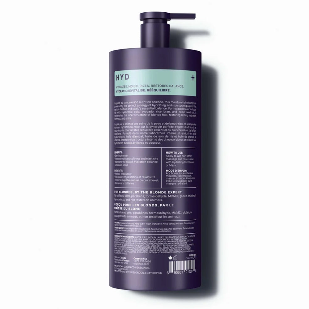 Blacklight Hydrating Shampoo 946 mL - 32 oz. - Blonde Science Made in Canada