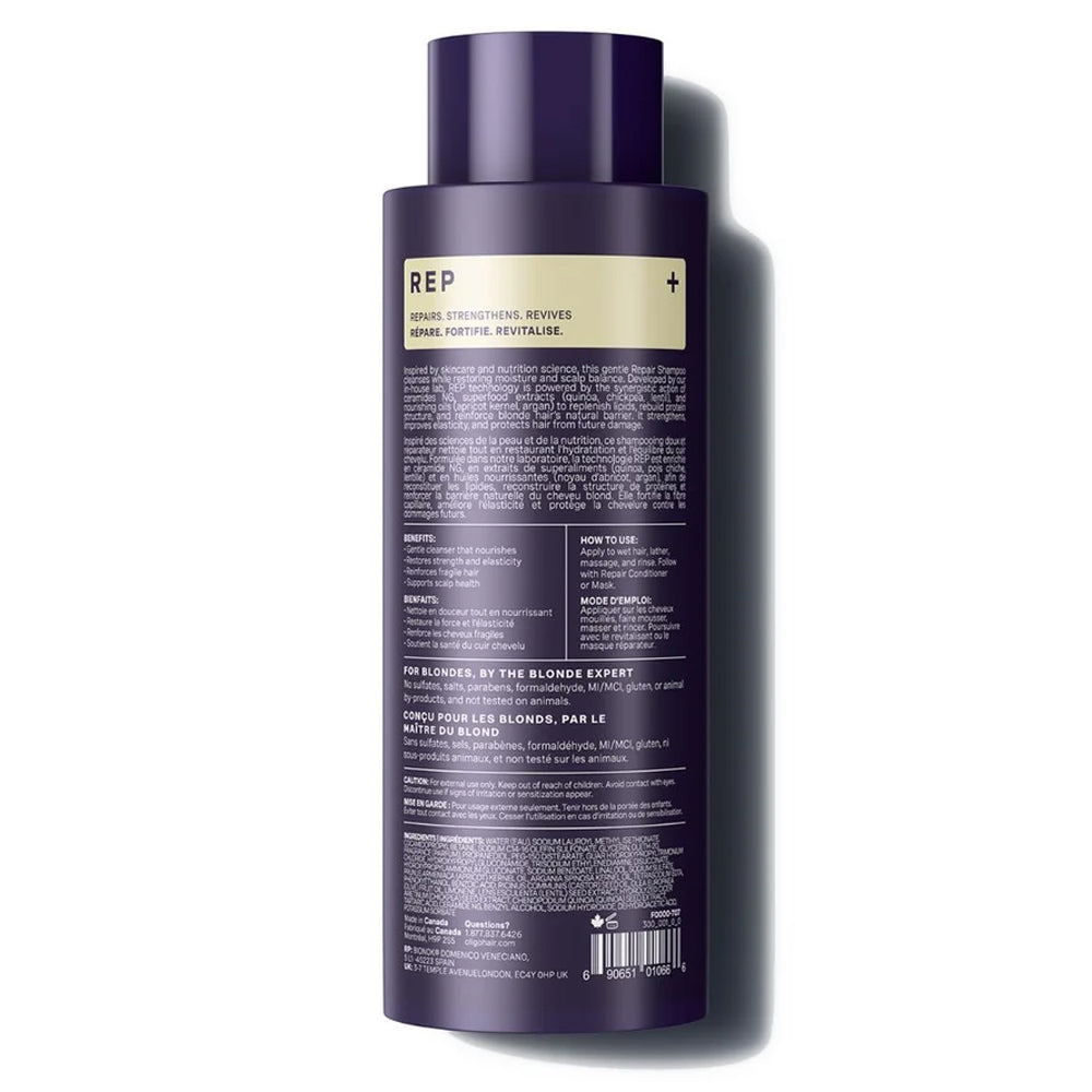 Blacklight Repair Shampoo 300 mL - 10.1 oz. - Blonde Science Made in Canada