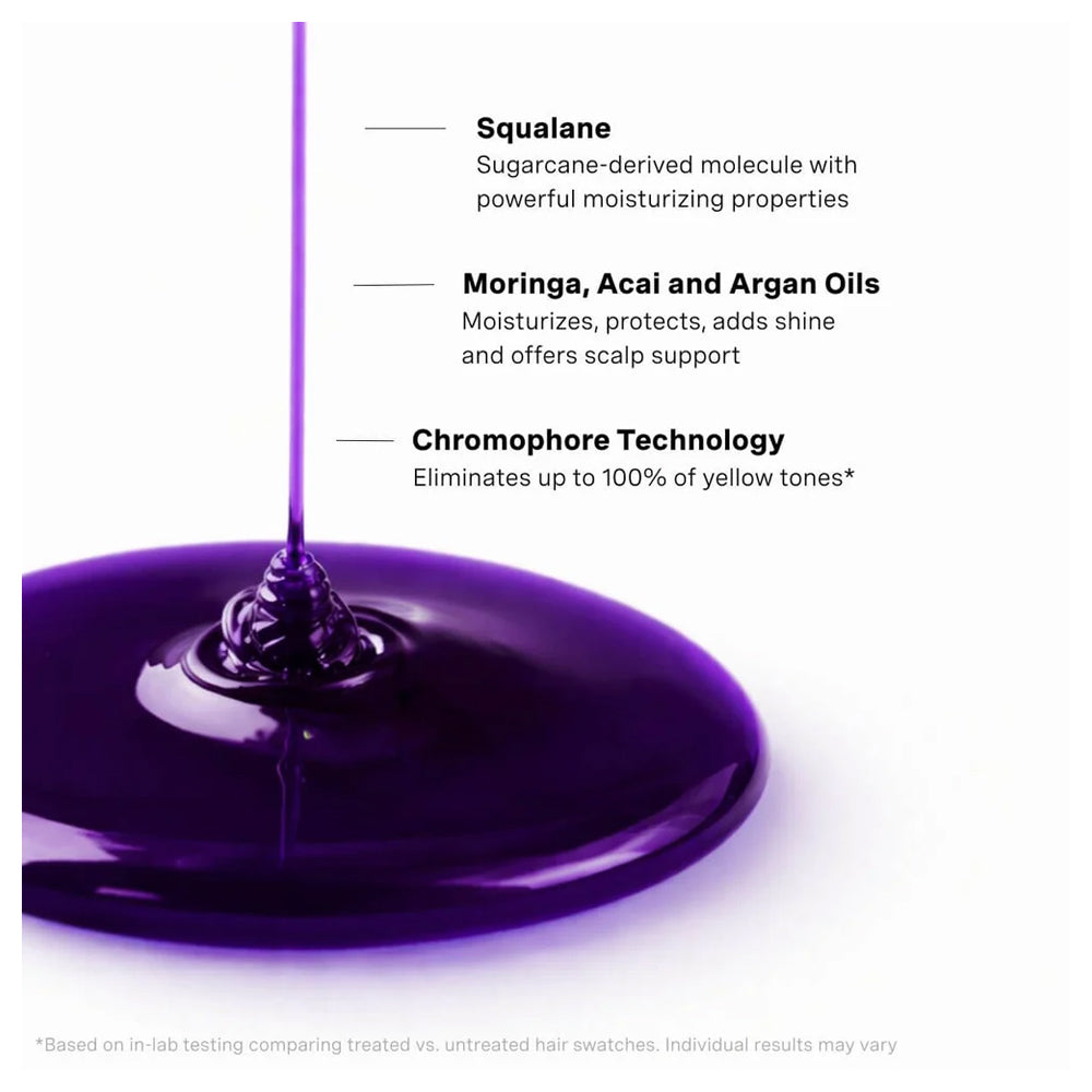 Blacklight Violet Shampoo 300 mL - 10.1 oz. - Blonde Science Made in Canada