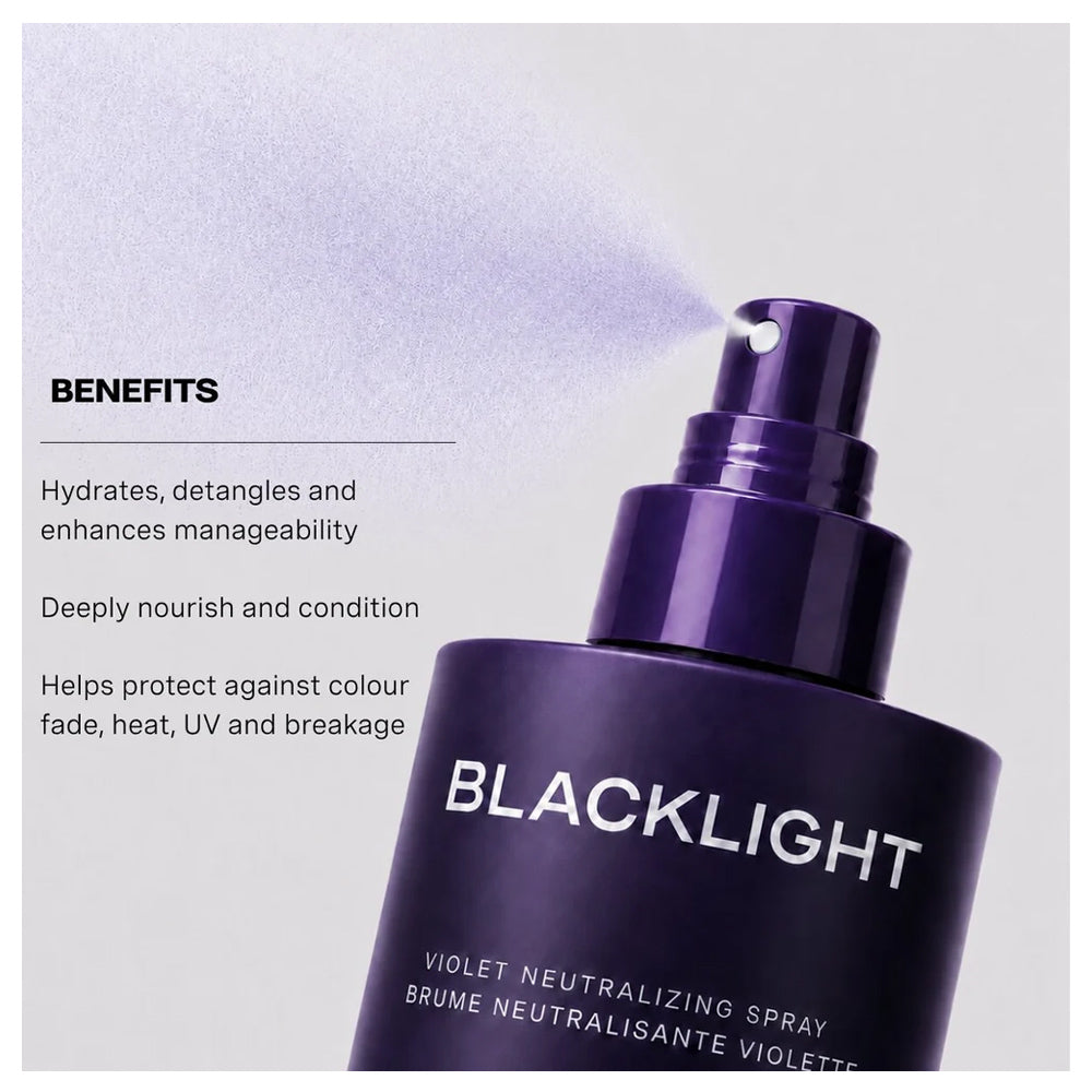 Blacklight Violet Neutralizing Spray 225 mL - 7.6 oz. - Blonde Science Made in Canada