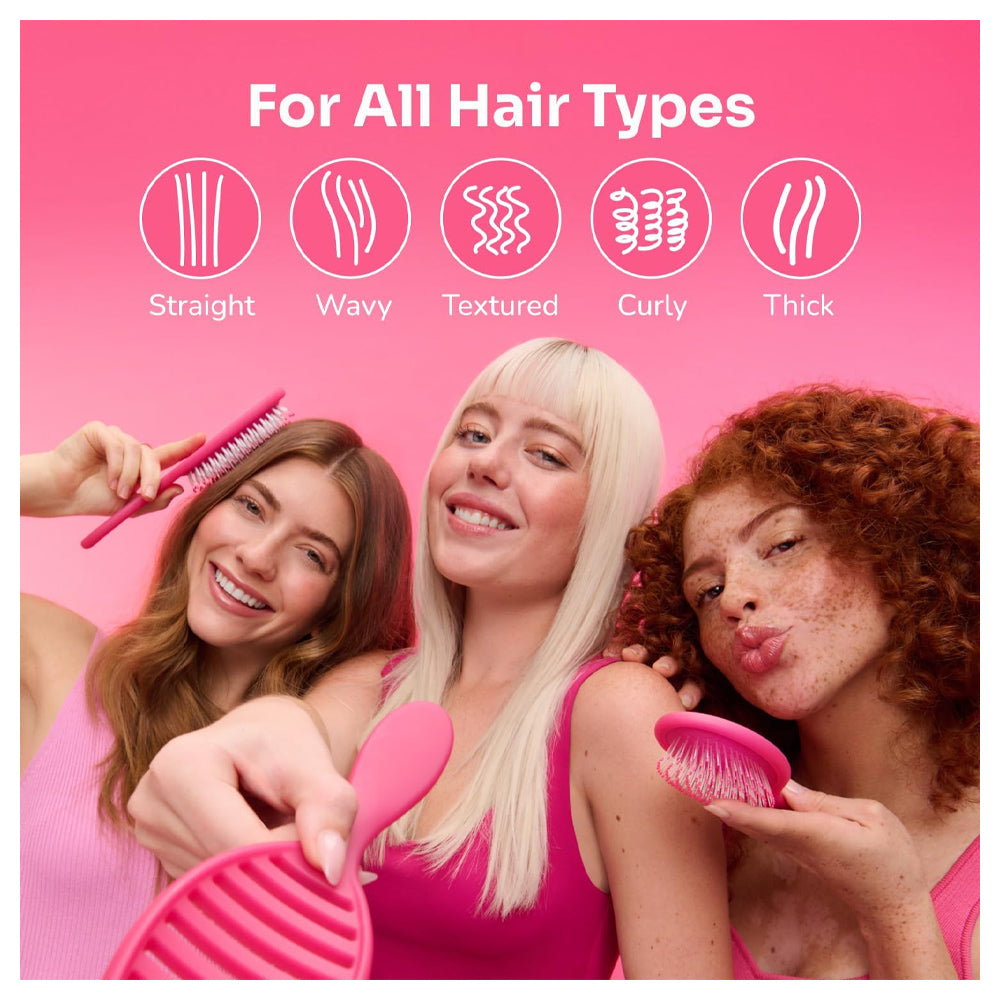 Wet Brush Pro Mini Detangler - Frost Pink - IntelliFlex Bristles