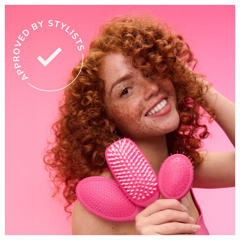 Wet Brush Pro Mini Detangler - Frost Pink - IntelliFlex Bristles