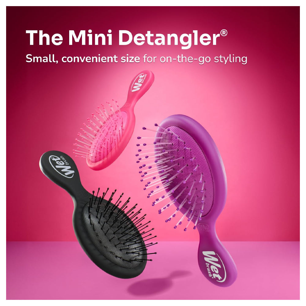 Wet Brush Pro Mini Detangler - Frost Pink - IntelliFlex Bristles