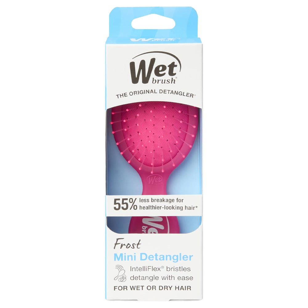 Wet Brush Pro Mini Detangler - Frost Pink - IntelliFlex Bristles