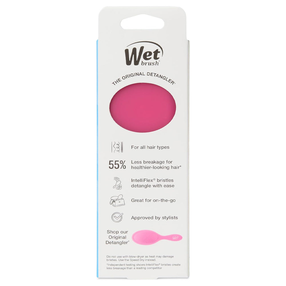Wet Brush Pro Mini Detangler - Frost Pink - IntelliFlex Bristles