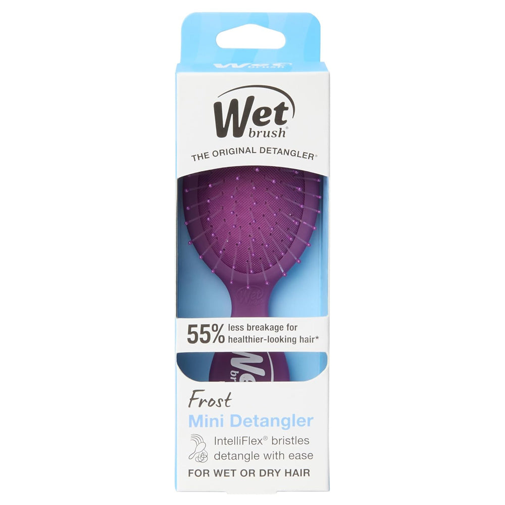 Wet Brush Pro Mini Detangler - Purple Frost - IntelliFlex Bristles