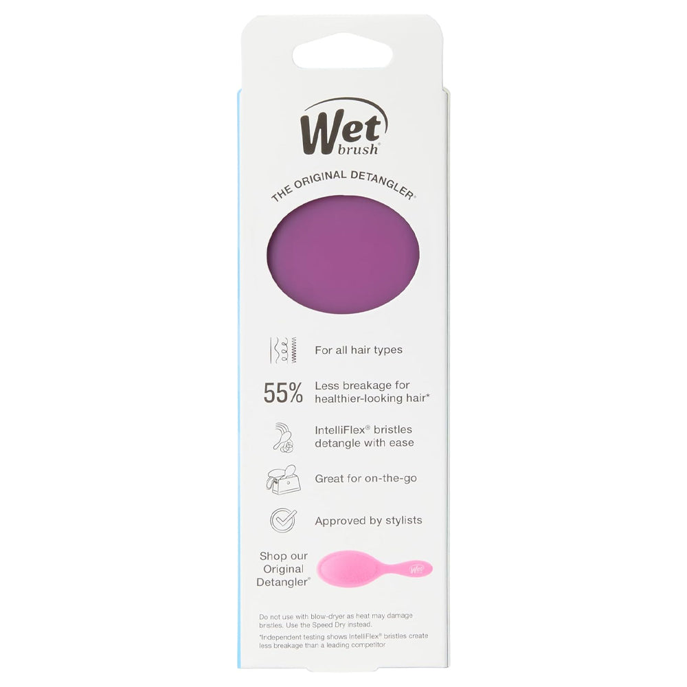 Wet Brush Pro Mini Detangler - Purple Frost - IntelliFlex Bristles