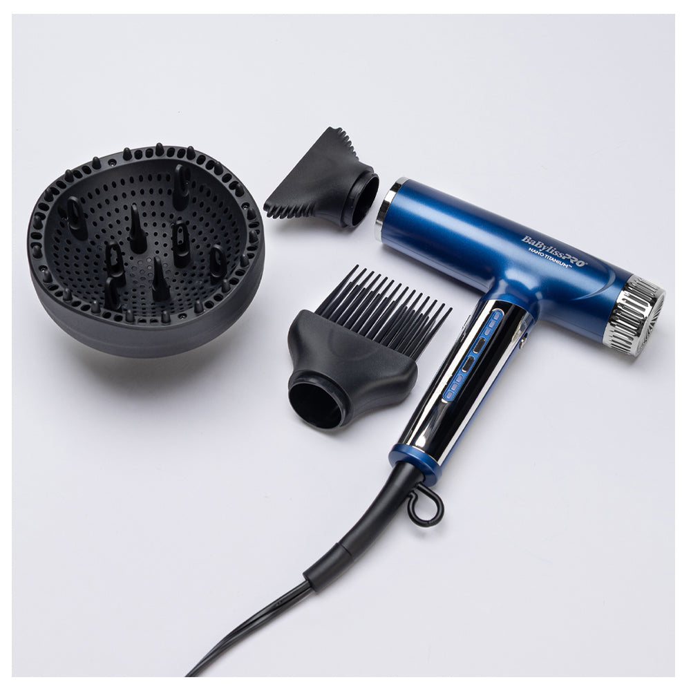 BaBylissPRO Nano Titanium High-Speed Nano Light Hairdryer | Twilight - Limited Edition BNTC9200TWHC