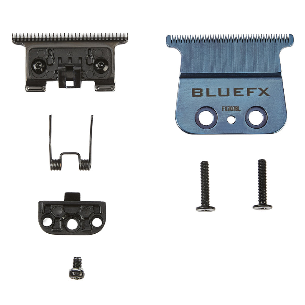 BaBylissPRO Blue DLC/Titanium Standard Tooth T-Blade Replacement Blade FX707BL