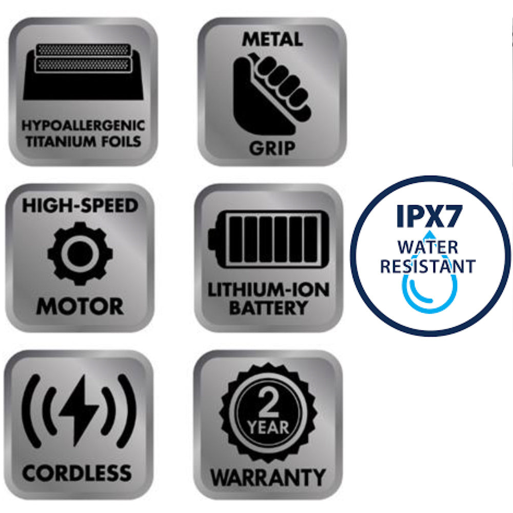 BaBylissPRO COREFX Duo Trimmer & Double Foil Shaver #FX76 & #FX75FS2