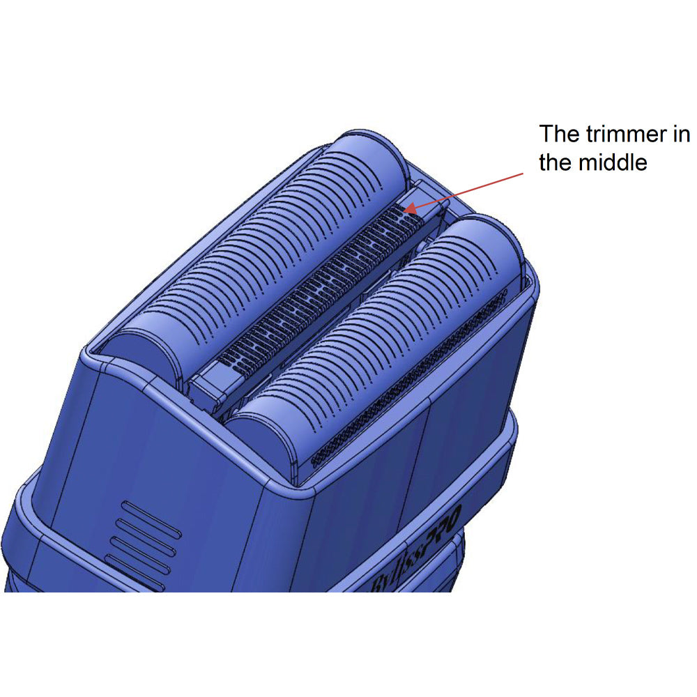 BaBylissPRO COREFX Duo Trimmer & Double Foil Shaver #FX76 & #FX75FS2