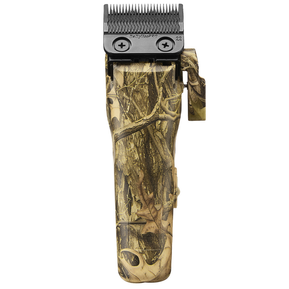 BaBylissPRO Camo Duo Clipper & Trimmer with Stands - FX82CAM - FX72CAM - LO-PROFX Compact Limited Edition Collection