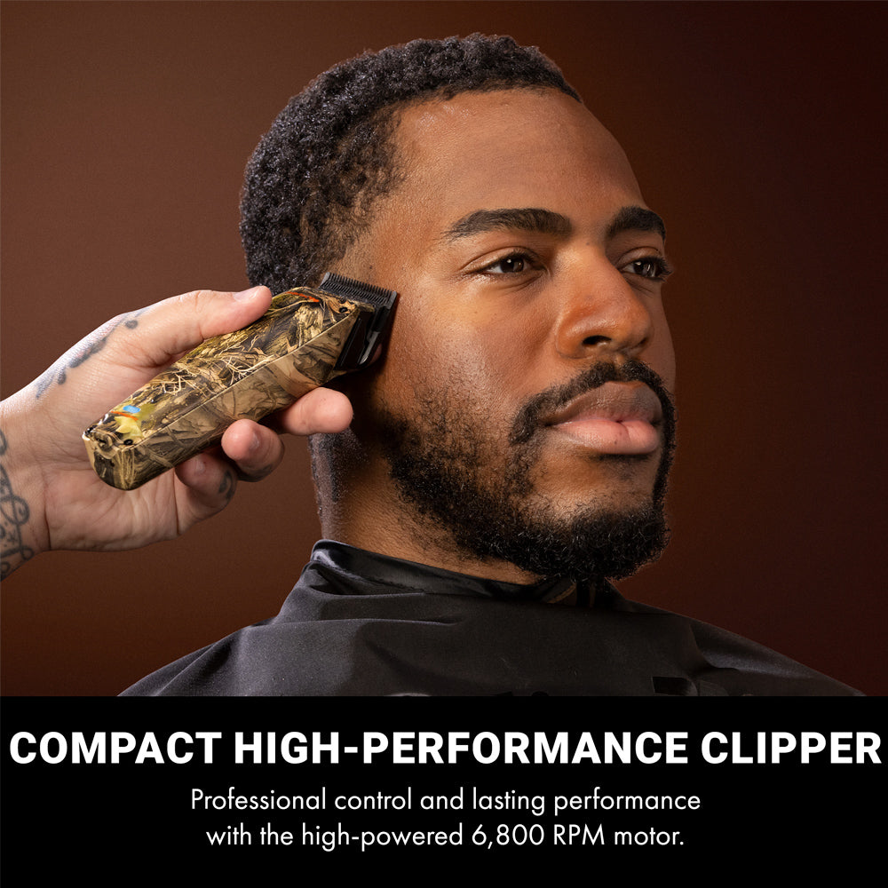BaBylissPRO Camo Duo Clipper & Trimmer with Stands - FX82CAM - FX72CAM - LO-PROFX Compact Limited Edition Collection