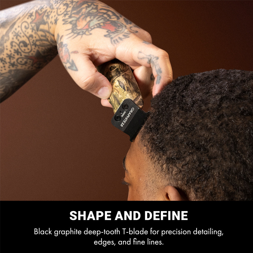 BaBylissPRO Camo Trimmer & Stand FX72CAM - LO-PROFX Compact Limited Edition Camo Collection