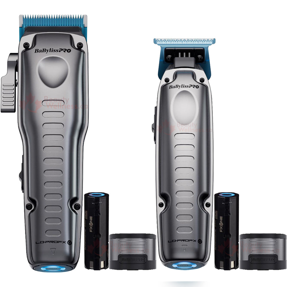 BaBylissPRO Combo Lo-PROFX Clipper and Trimmer FX829 FX729 - FXONE High-Performance Low-Profile Collection