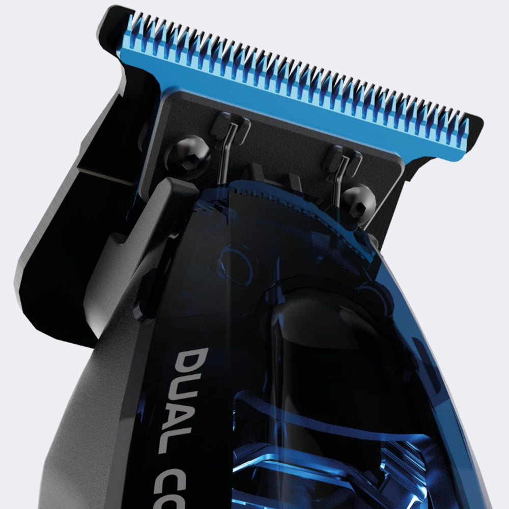 BaBylissPRO Dual-Coil Motor Trimmer with Charging Base FX95T - Super Power 8,500 RPM and MIM T-Blade