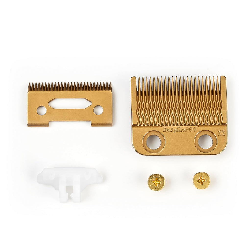 BaBylissPRO FX822G - Gold Clipper Replacement Precision Fade Blade - Fits FX870, FX825, FX673, FX899, FX829