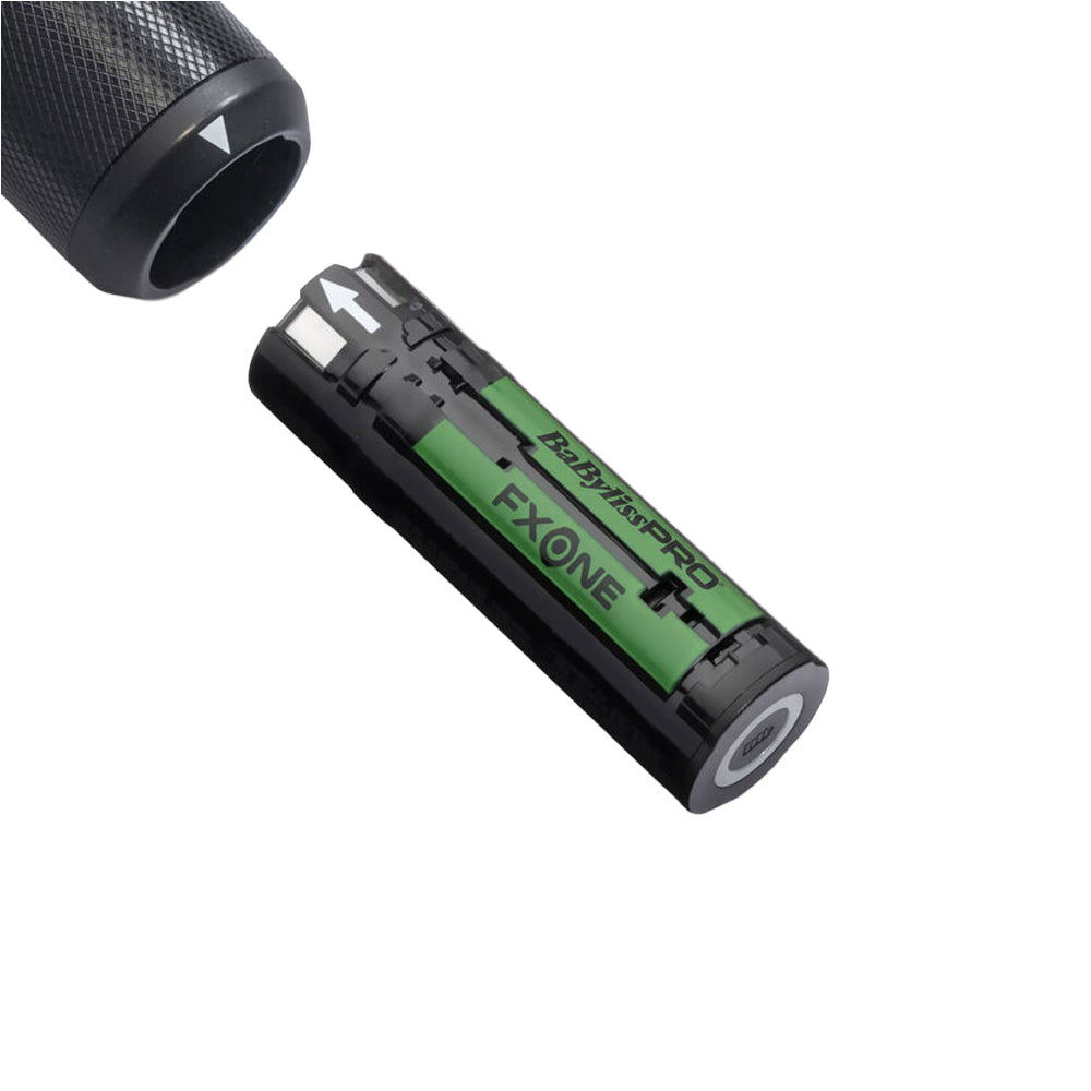 BaBylissPRO FXONE Limited Edition BLACKFX Trimmer & Double-Foil Shaver Prepack - FX1FSTMBPK - Includes ONLY One (1) Charger & Interchangeable Battery for Both Devices