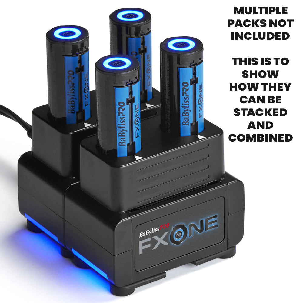 BaBylissPRO FXONE Charger & Battery Prepack FXC2BPPK (Includes Charging Base + 2 Batteries)