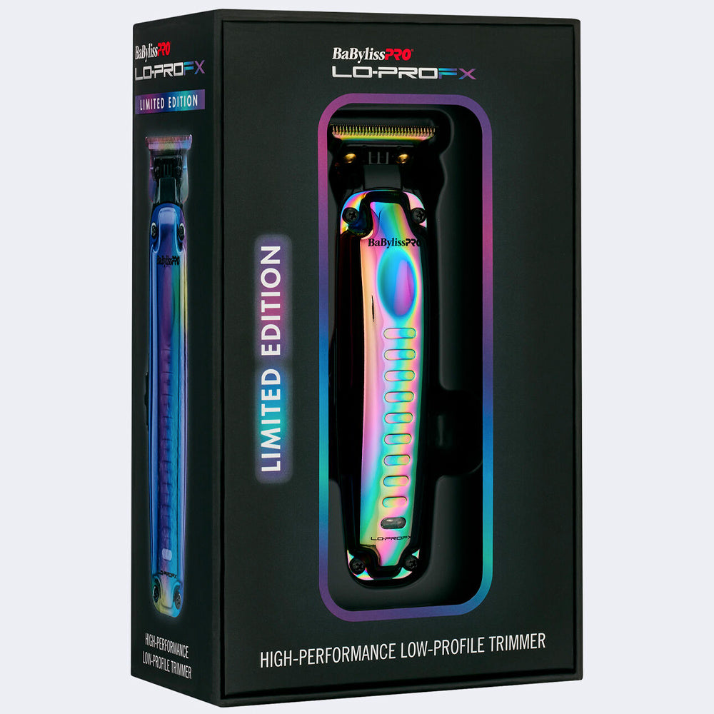 BaBylissPRO Lo-ProFX Iridescent - Chameleon High-performance Low-profile Hair & Beard Trimmer - Limited Edition - FX726RB