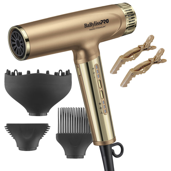 BaBylissPRO Metalix Nano Titanium High-Speed Nano Light Hairdryer
