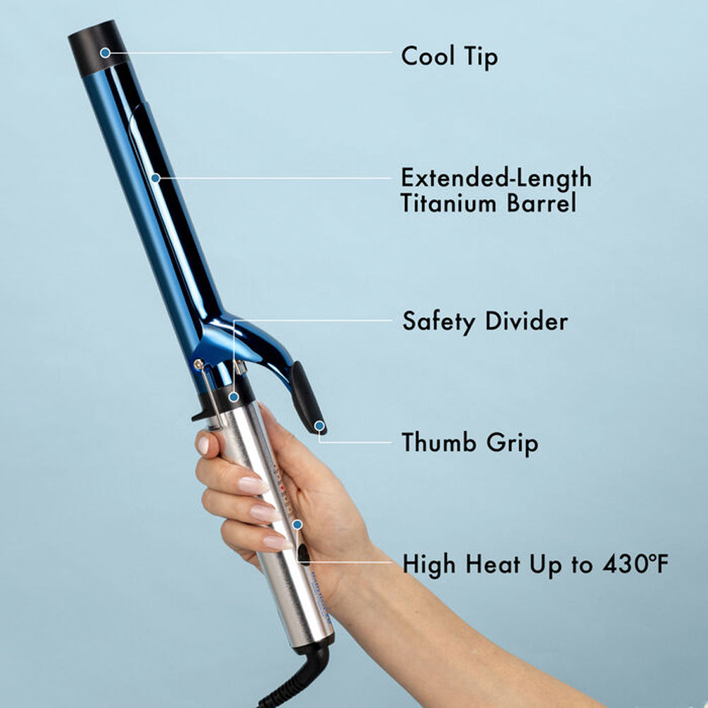 BaBylissPRO Nano-Titanium Curling Iron 1-1/4" Extra-Long - BNTW125XLUC