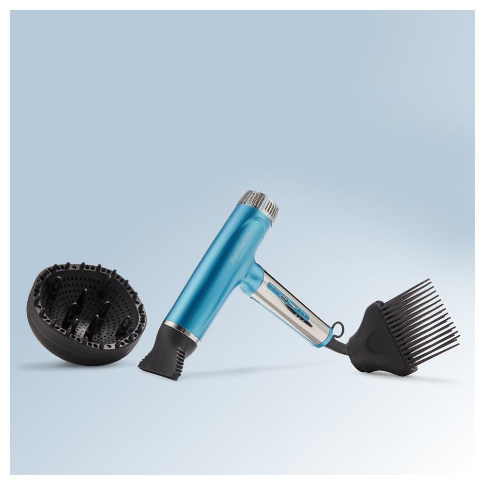 BaBylissPRO Nano Titanium High-Speed Nano Light Hairdryer (Blue) - BNTC9200C