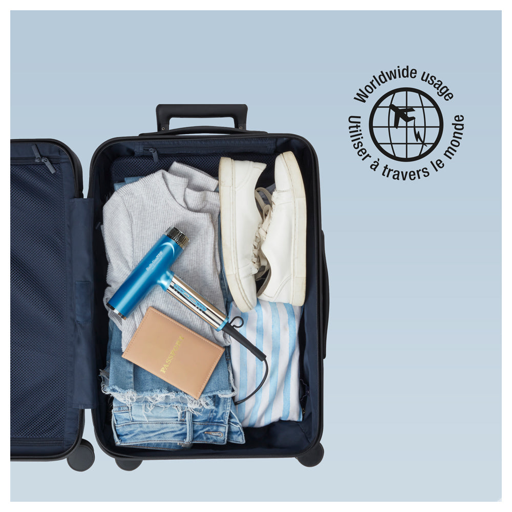 BaBylissPRO Nano Titanium High-Speed Nano Light Hairdryer (Blue) - BNTC9200C