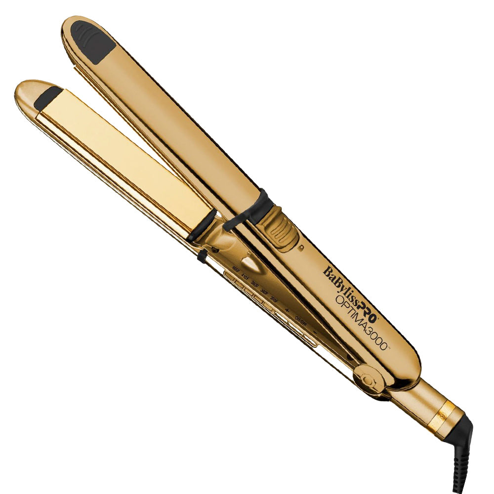 BaBylissPRO Nano Titanium 1 1/4" Stainless Steel Flat Iron with Surround Heat - Metalix - Limited Edition 2025 Holiday Collection - BABSS3000MHC