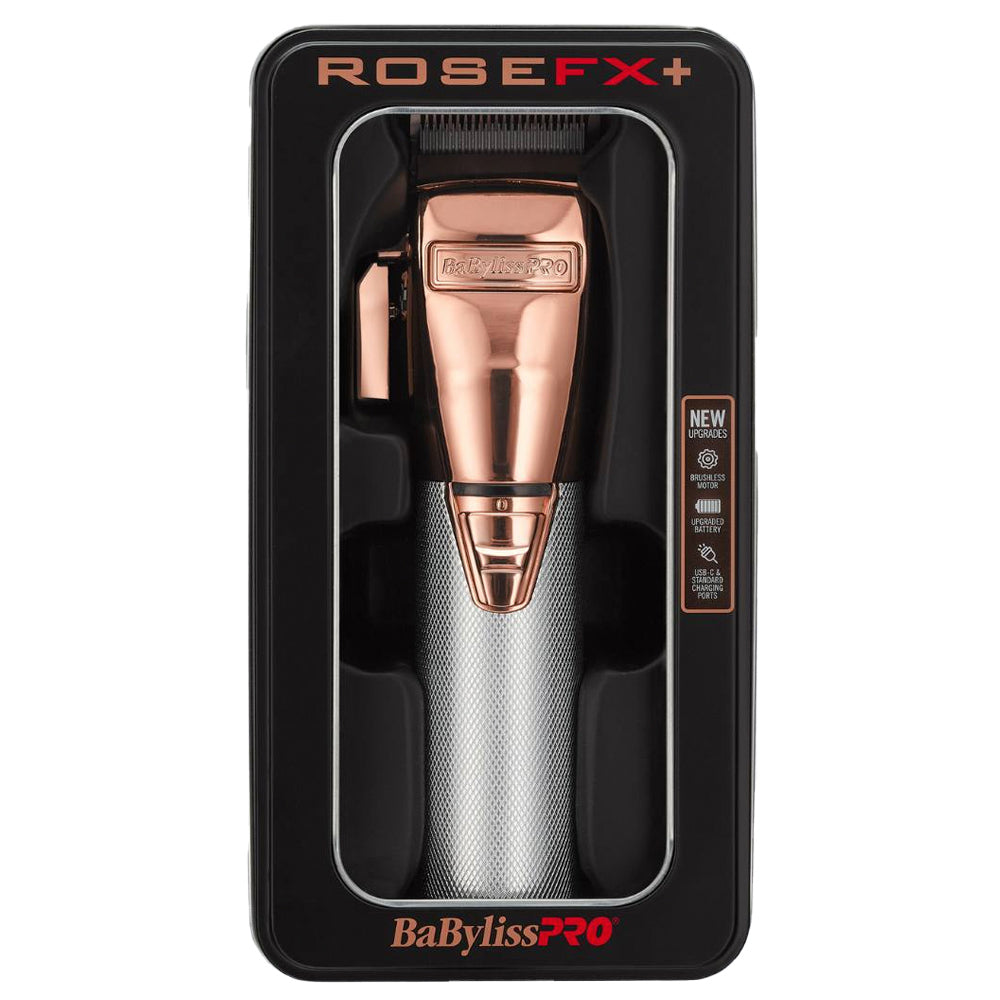BaBylissPRO RoseFX+ Clipper - FX870NRG - 6,800 RPM - 3 Hours of Runtime