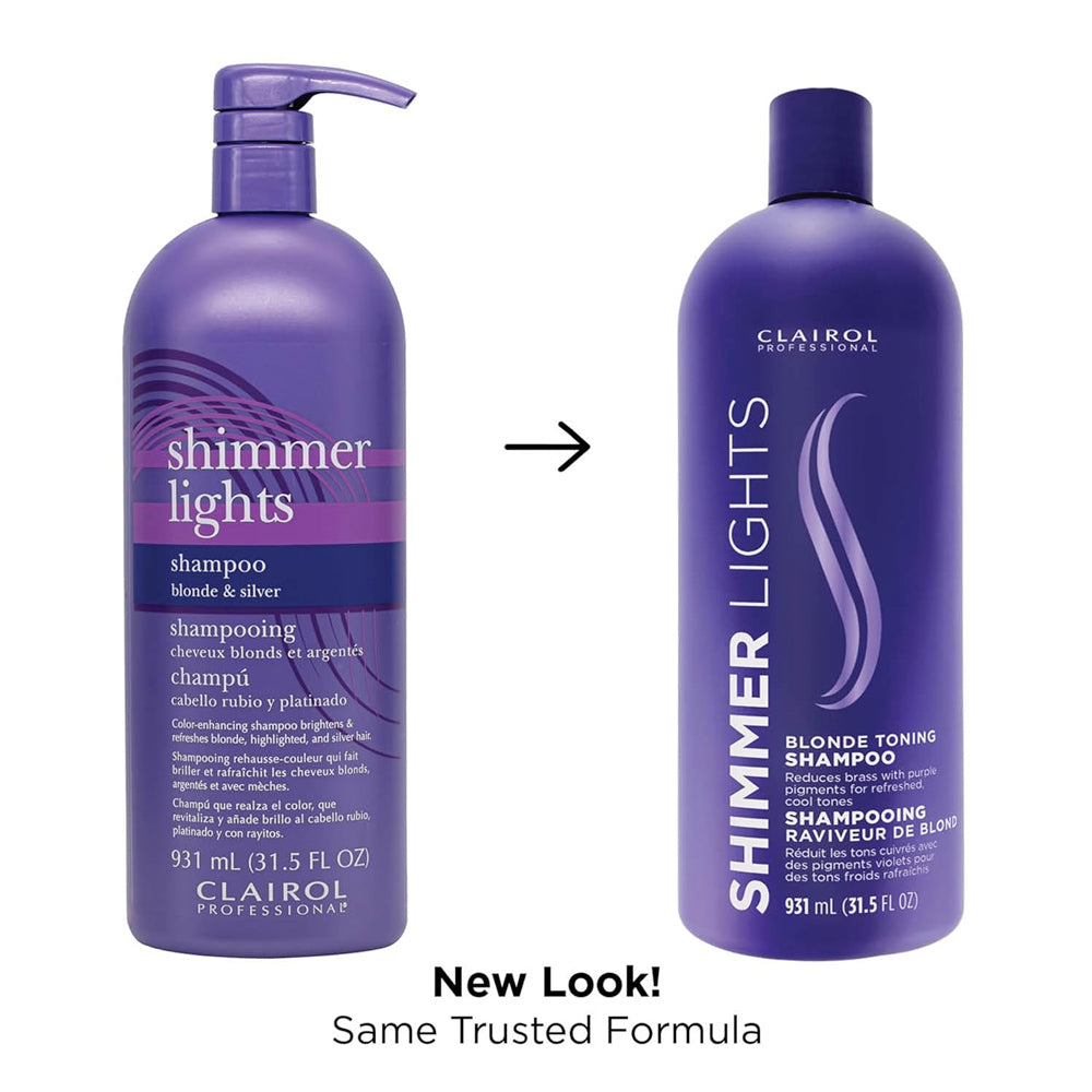 Clairol Shimmer Lights Shampoo 931 mL - 31.5 oz.