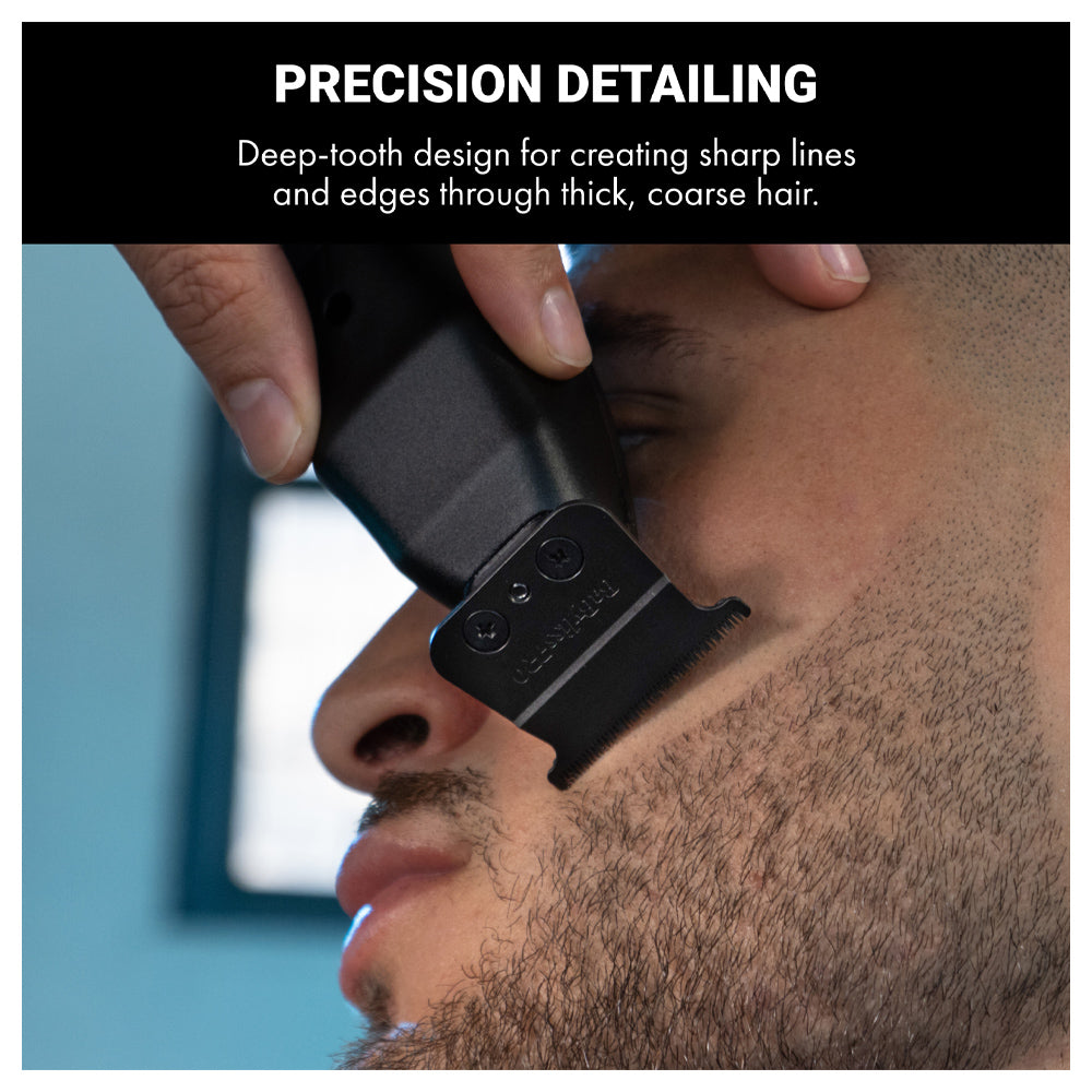 BaBylissPRO Deep-Tooth Trimmer Metal Injection Molded T-Blade FX7095B | For All BaBylissPRO 2-Hole Trimmers (Except FX3)