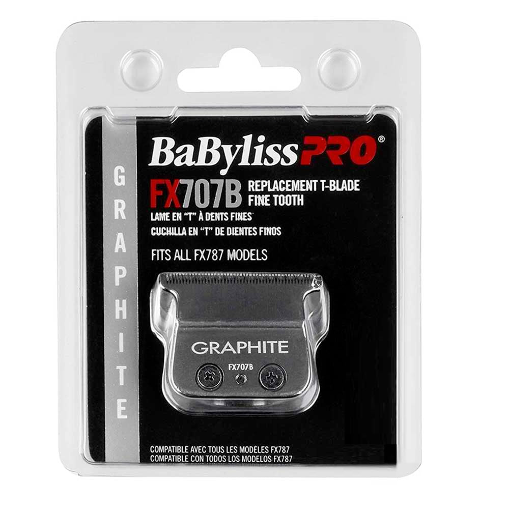BaBylissPRO FX707B - Fine Tooth Replacement T-Blade - Fits All FX787 Trimmers