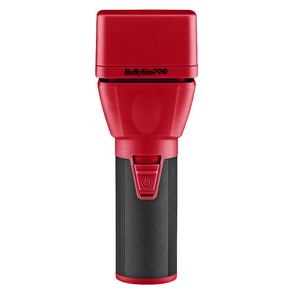 BaBylissPRO Red COREFX Double-Foil Shaver FX75FS2RD -  Waterproof Housing - USB-C Charging - Limited Edition Red