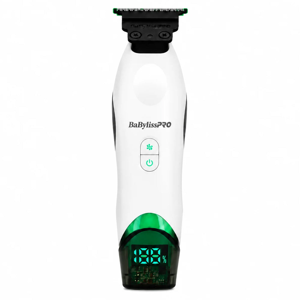 Tomb45 x BaBylissPRO White Trimmer FXT45TTW - USB-C  - Enhanced Power & Battery - Ergonomic Design | Charging Mat Not Included