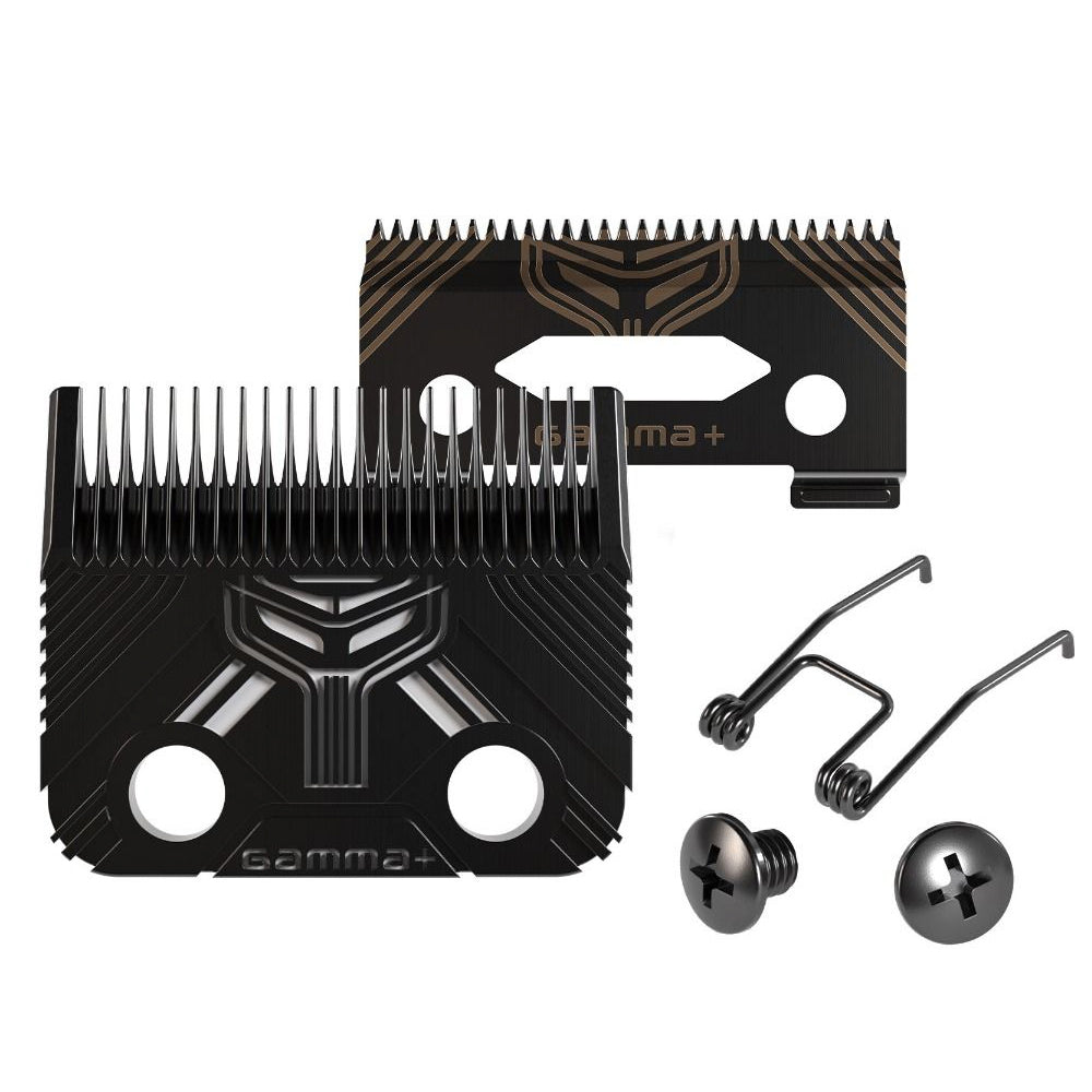 Gamma+ T1000 Echo Fixed Fade Blade and Shallow 2.0 Clipper Blade Set GP540B