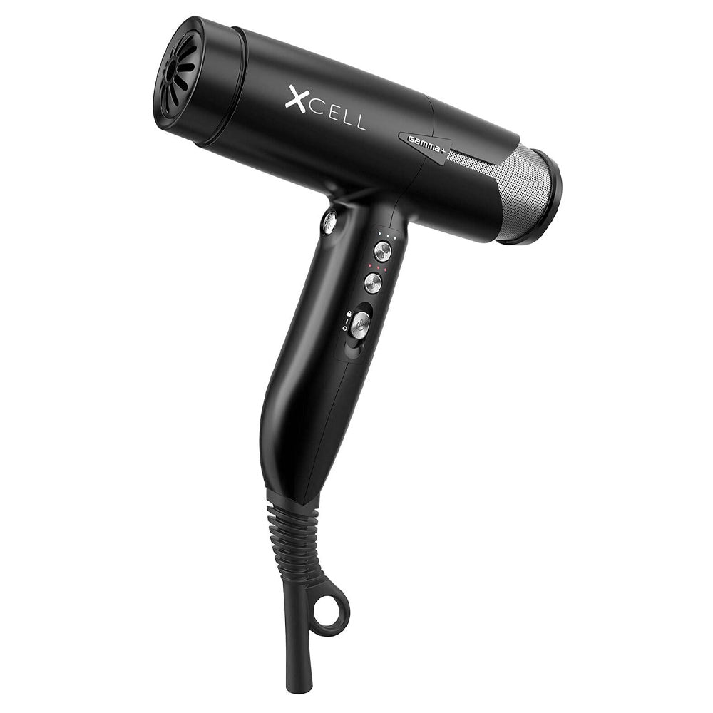 Gamma+ Xcell Dryer - Black GPXCELL - Ultra Lightwight, Powerful and Quiet
