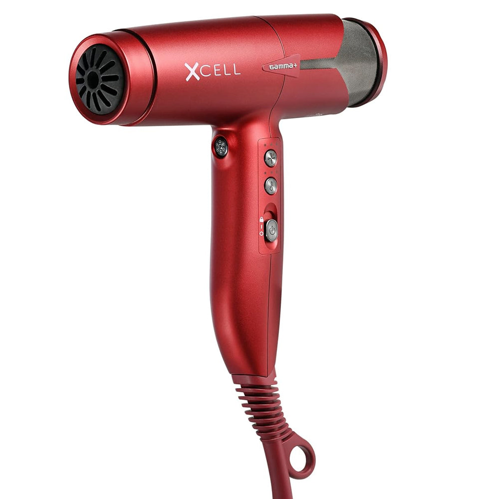 Gamma+ Xcell Dryer - RED GPXCELL2 - Ultra Lightwight, Powerful and Quiet