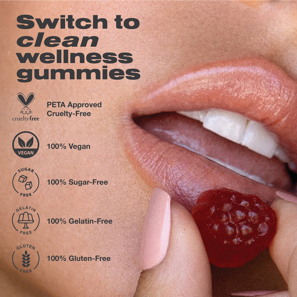 Imarais Restore Hormonal Balance & Skin Care Gummies from Imarais Beauty | Made in Canada - Vegan & Sugar-Free - 1 Month Supply - 30 Gummies - 81 g