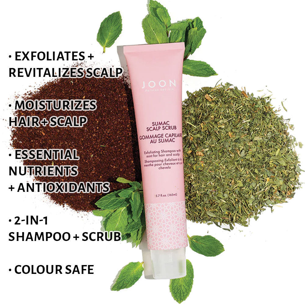 Joon Sumac Scalp Scrub and Exfoliating Shampoo - 5.7 fl. oz. - 165 mL