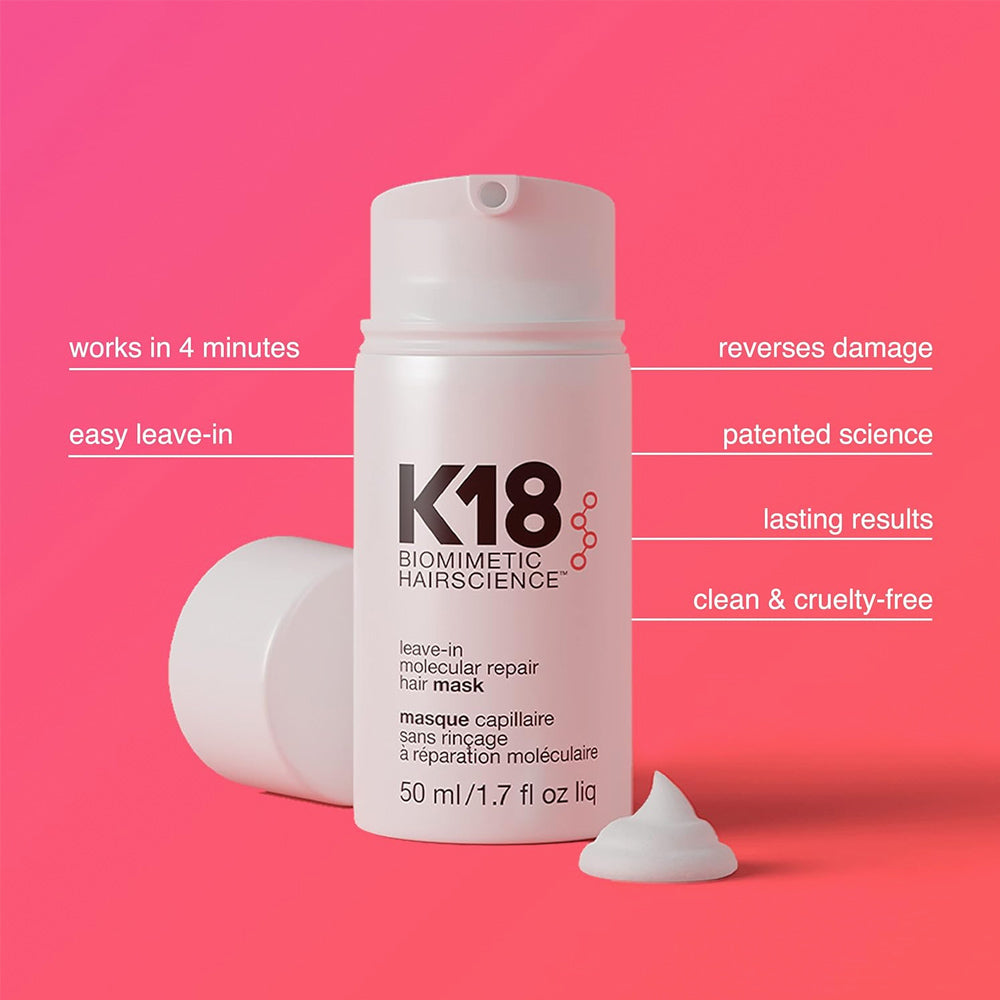 K18 Repair Duo - Detox Shampoo 250 mL and Mask 50 mL