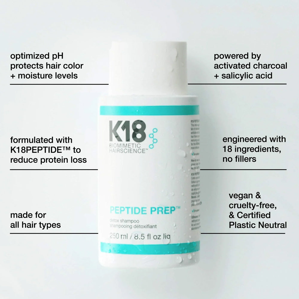 K18 Peptide Prep Detox Shampoo 250 mL