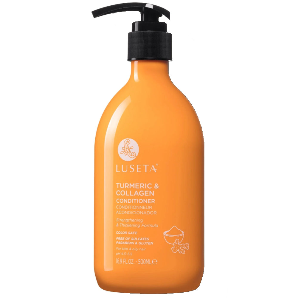 Luseta Turmeric & Collagen Conditioner 500 mL - For Thin & Oily Hair