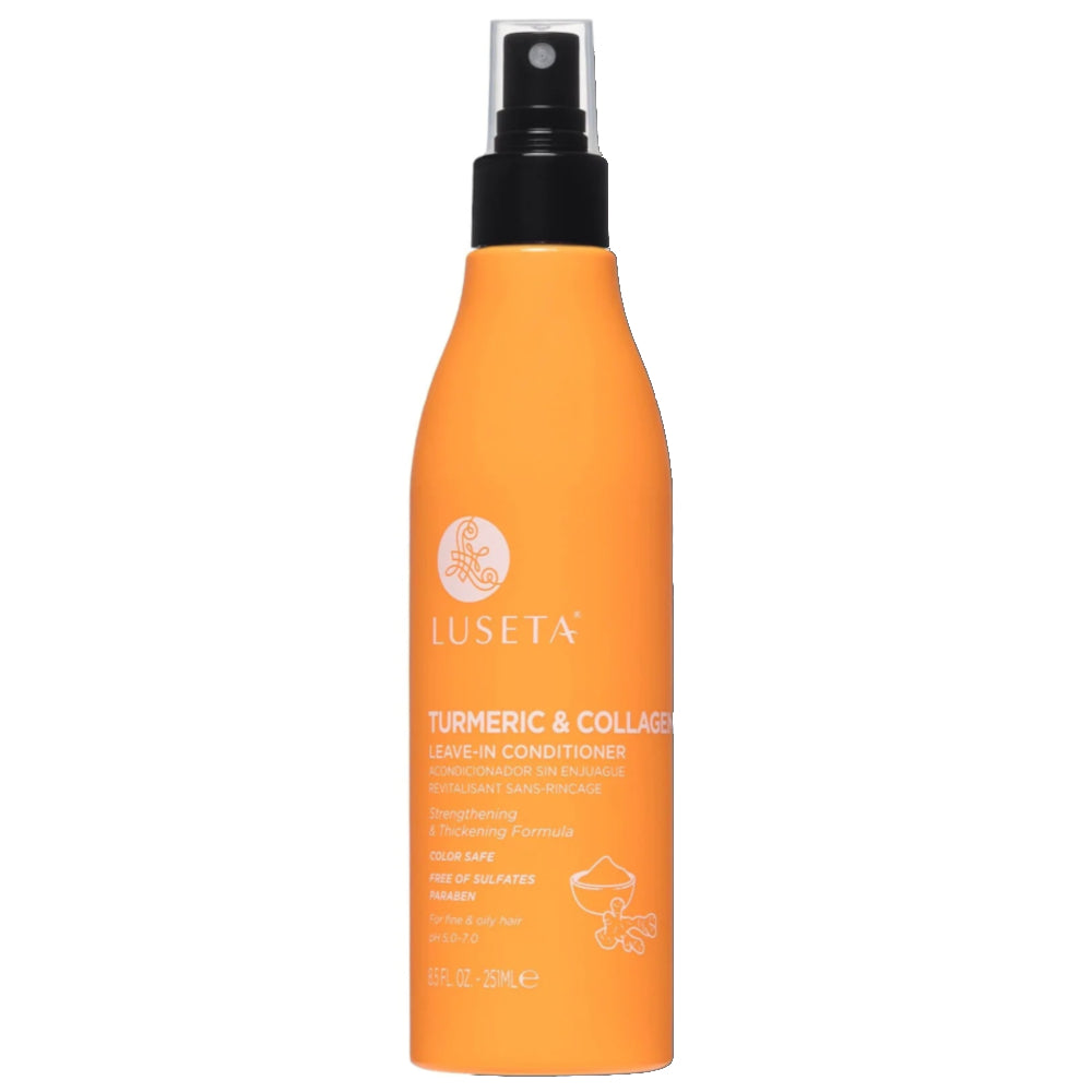 Luseta Turmeric & Collagen Leave-In Conditioner 250 mL - For Thin & Oily Hair