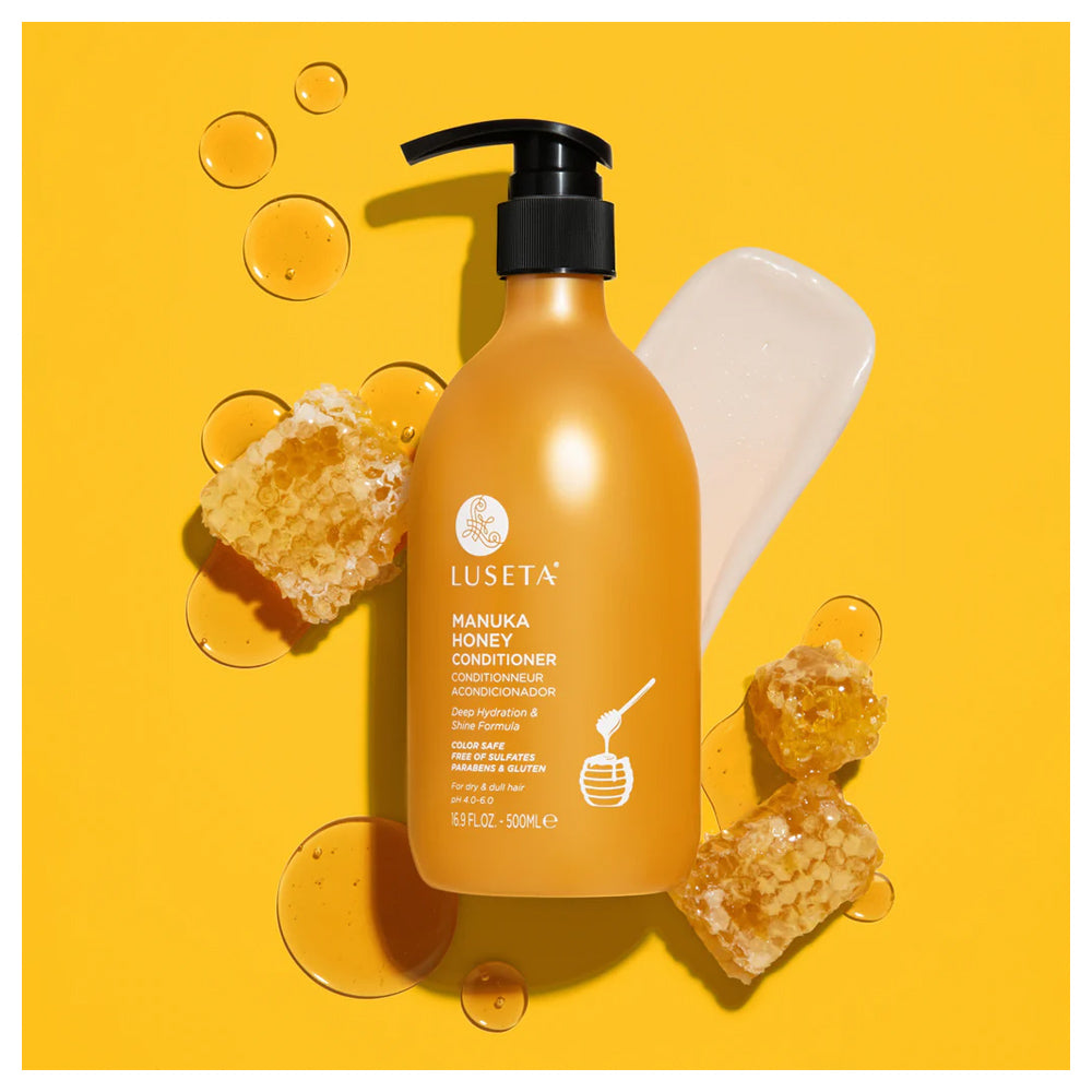 Luseta Manuka Honey Conditioner 500 mL / 16.9 oz. | Deep Hydration & Shine that Smooths Frizz